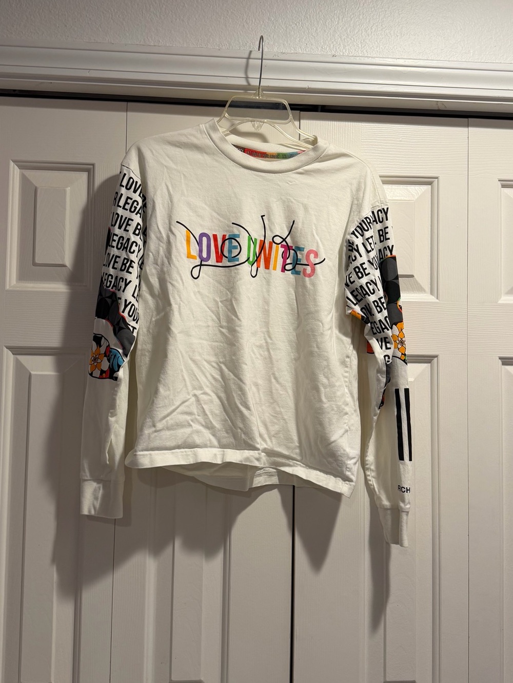 adidas x Rich Mnisi Pride "Love Unites" Graphic Long Sleeve Tee #0122